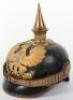 Imperial German Prussian Reserve Officers Pickelhaube and Peaked Cap Grouping - 11