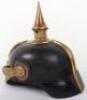 Imperial German Prussian Reserve Officers Pickelhaube and Peaked Cap Grouping - 12