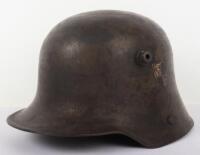 Rare Imperial German 1st Garde M-16 Steel Combat Helmet