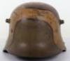 Imperial German M-16 Camouflaged Steel Combat Helmet - 10