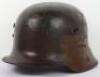 Imperial German M-16 Camouflaged Steel Combat Helmet