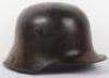 Imperial German M-16 Camouflaged Steel Combat Helmet - 2