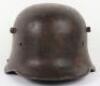 Imperial German Camouflaged M-17 Steel Combat Helmet - 8