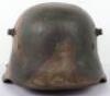 Imperial German Camouflaged M-17 Steel Combat Helmet - 9