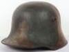 Imperial German Camouflaged M-17 Steel Combat Helmet - 10