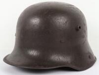 Imperial German Battle Damaged M-16 Steel Combat Helmet