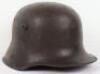 Imperial German Battle Damaged M-16 Steel Combat Helmet - 2