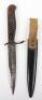 Imperial German Trench Fighting Knife - 2