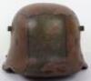 Imperial German M-17 Camouflaged Steel Combat Helmet - 11