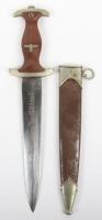 Third Reich SA Dress Dagger by Wilhelm Weltersbach Solingen