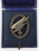 WW2 German Paratroopers Qualification Badge (Fallschirmschutzen-Abzeichen) by G H Osang