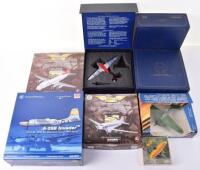 Seven Boxed Model Aircraft