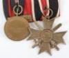 Third Reich Court Mounted Medal Pair - 5