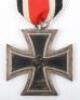 WW2 German 1939 Iron Cross 2nd Class in Hermann Aurich Maker Marked Paper Packet - 2