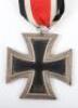 WW2 German 1939 Iron Cross 2nd Class in Hermann Aurich Maker Marked Paper Packet - 3