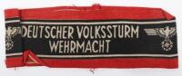 WW2 German Deutscher Volkssturm Wehrmacht Armband