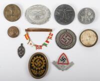 Third Reich Rally Badge Grouping