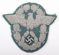 Third Reich Police Officers Arm Badge