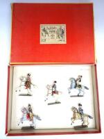 CBG Mignot Napoleon I and his General Staff, mounted in original box (Condition Excellent, box Fair, corners split) 1970 (5)