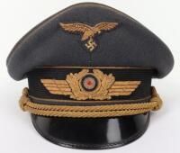Third Reich Luftwaffe Generals Peaked Cap