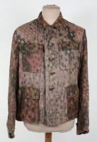 WW2 Waffen-SS Pea Pattern Camouflaged Four Pocket Combat Tunic