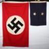 Unusual Pre-War American Made NSDAP Swastika Flag - 2