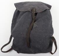 WW2 German Blue Canvas Late War Rucksack