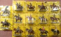 De Agostini 1/30 scale C20 Cavalry Series by Cassandra never issued in UK and eleven Altaya Medieval series in original blister packs (Condition Mint, one weapon and a few packs damaged) (34)