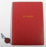 Leather Writting Folder of Dr Fritz Fischer