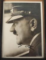 Adolf Hitler Signed Postcard