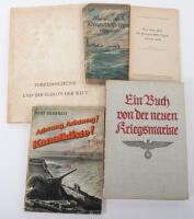 4x Third Reich Kriegsmarine Books and Publications