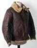 WW2 American US Army Air Force B-3 Leather Flying Jacket - 3