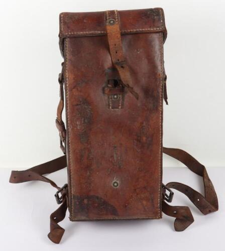 British WW1 Leather Optics Case