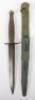 British 3rd Pattern Fairbairn Sykes (F.S) Commando Knife