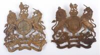 Post 1902 Territorial Royal Engineers Officers Home Service Helmet Plate
