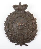 Victorian Oxfordshire Rifle Volunteers Glengarry Badge