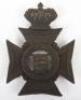 Victorian South Middlesex Rifle Volunteers Helmet Plate