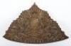 Victorian 16th Queens Lancers Lance Cap Plate - 2