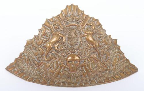 Victorian 17th (Duke of Cambridge’s Own) Lancers Other Ranks Lance Helmet Plate