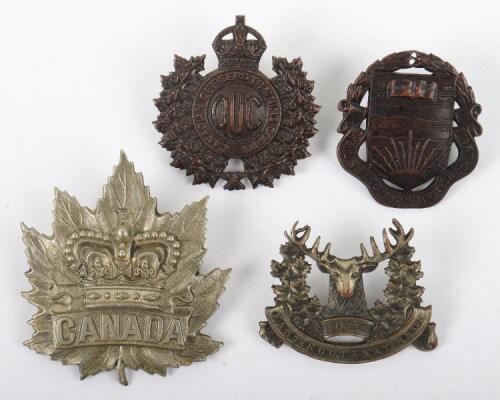 4x Canadian Badges