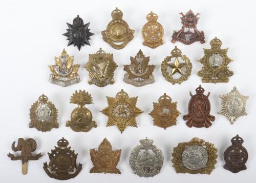 21x Canadian Infantry Regiment Cap Badges
