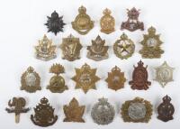 21x Canadian Infantry Regiment Cap Badges