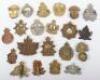 21x Canadian Infantry Regiment Cap Badges - 2