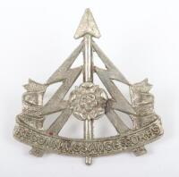 WW2 British Reconnaissance Corps 49th West Riding Division Cap Badge