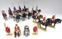 Britains 1903 Delhi Durbar set 40185, Bikanir Camel Corps and complete Pipe Band of the 17th Purbiah Regiment, sets 00138. 00139, 00140, 00268, 00269 and 00270 in original boxes (Condition Excellent, boxes Very Good) (15)