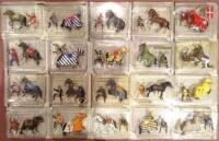 Frontline Figures 56mm scale Mounted Medieval Knights etc. in original blister packs (Condition Mint, a few packs damaged) (36)