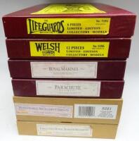 Britains Limited Editions sets 5184, 5186, 5289 and 5190 in original boxes, 5291 and 5292 in original boxes and outers (Condition Excellent, boxes Very Good-Good) (55)