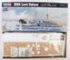 Four Hobby Boss 1:350 scale Battleship model kits - 2