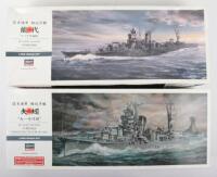 Two Hasegawa Hobby Kits 1:350 scale IJN Light Cruisers