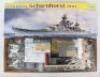 Two Dragon 1:350 scale German Warships model kits - 2